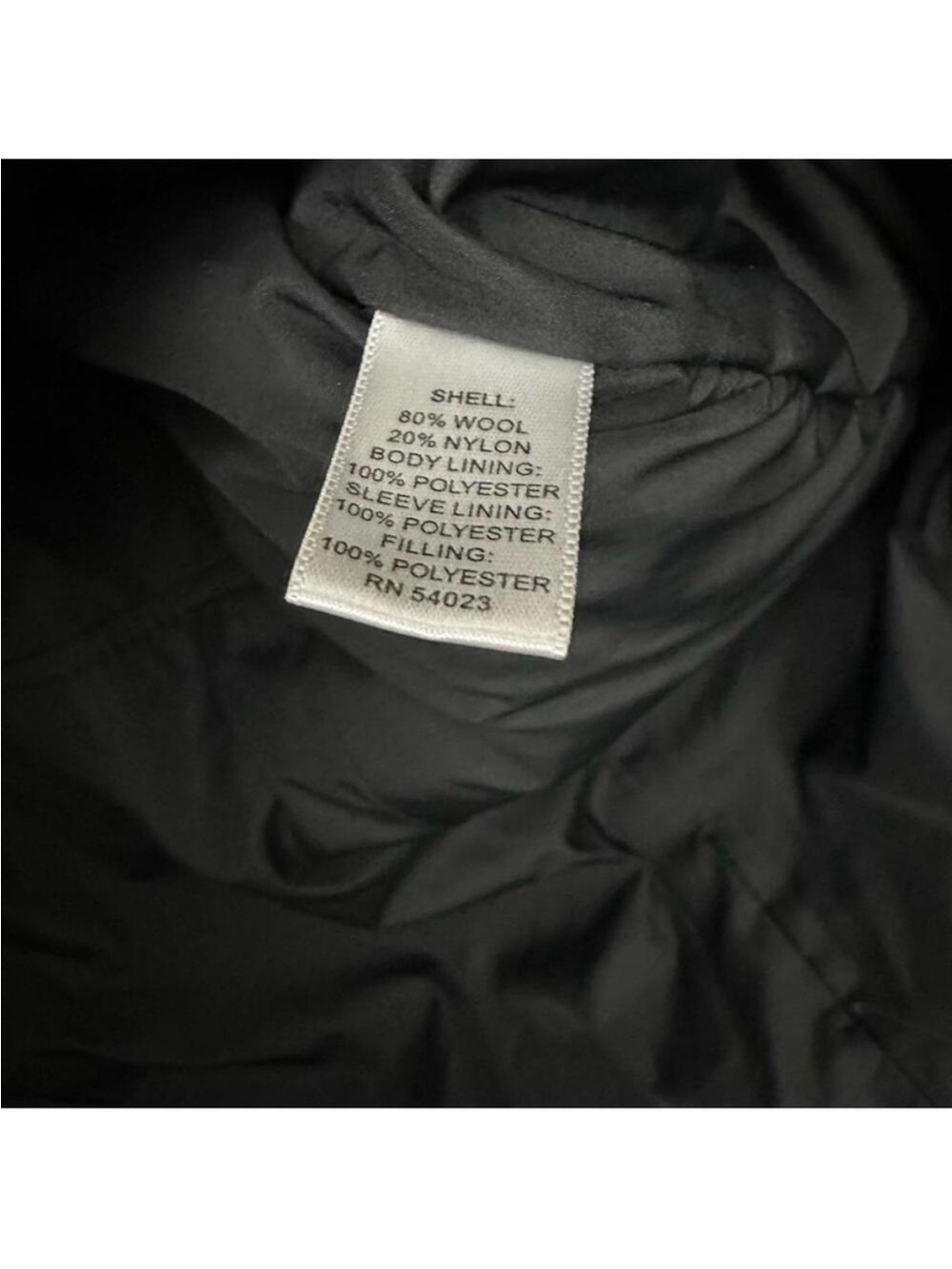 Banana Republic Women’s Wool Blend Coat Size L - Picture 4 of 5